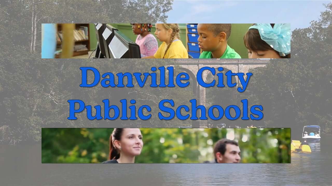 Students learning on Computer at Danville City Public Schools