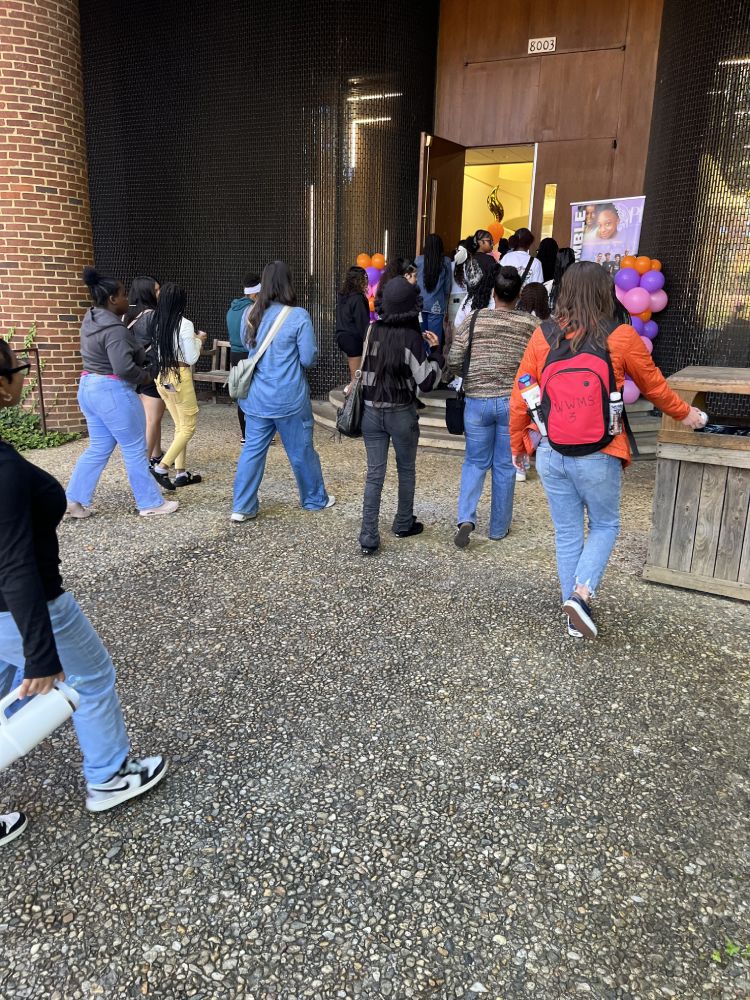 Woodrow Wilson Middle School students at the Ignite Your Purpose Conference, Hollins University