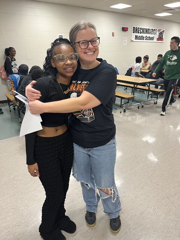 Former James Breckinridge student returning as a high school mentor, embracing staff